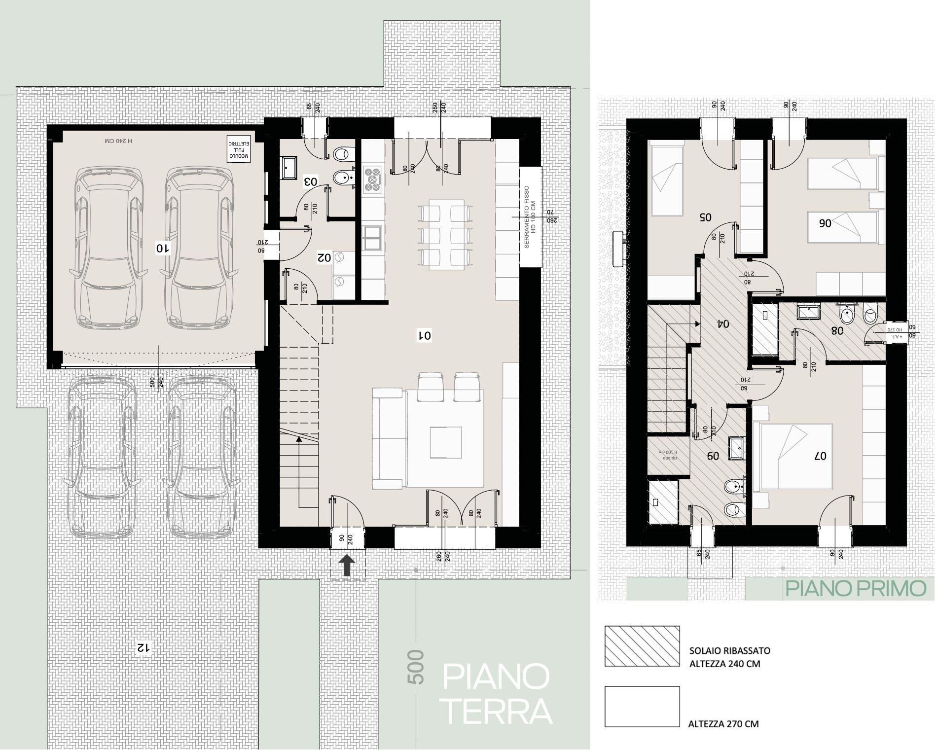 Villa Tricamere E2