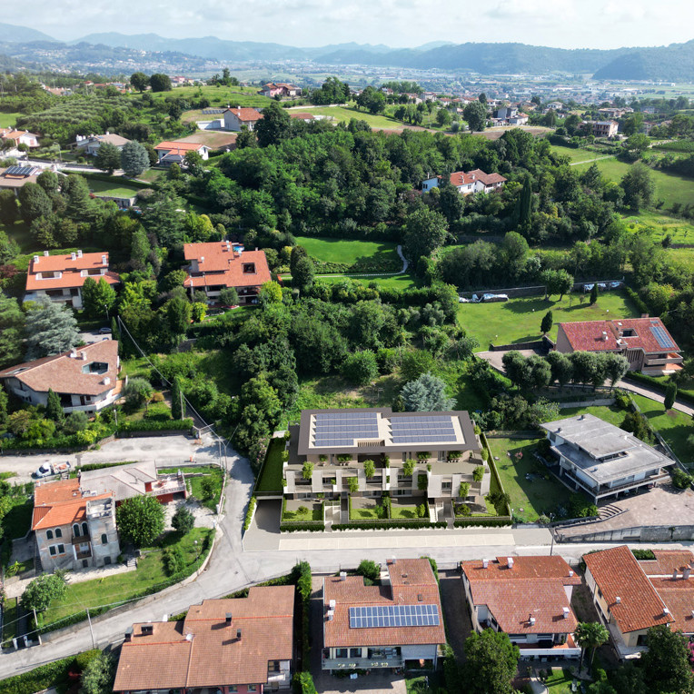 Case in vendita Arzignano Residenze al Colle vista aerea