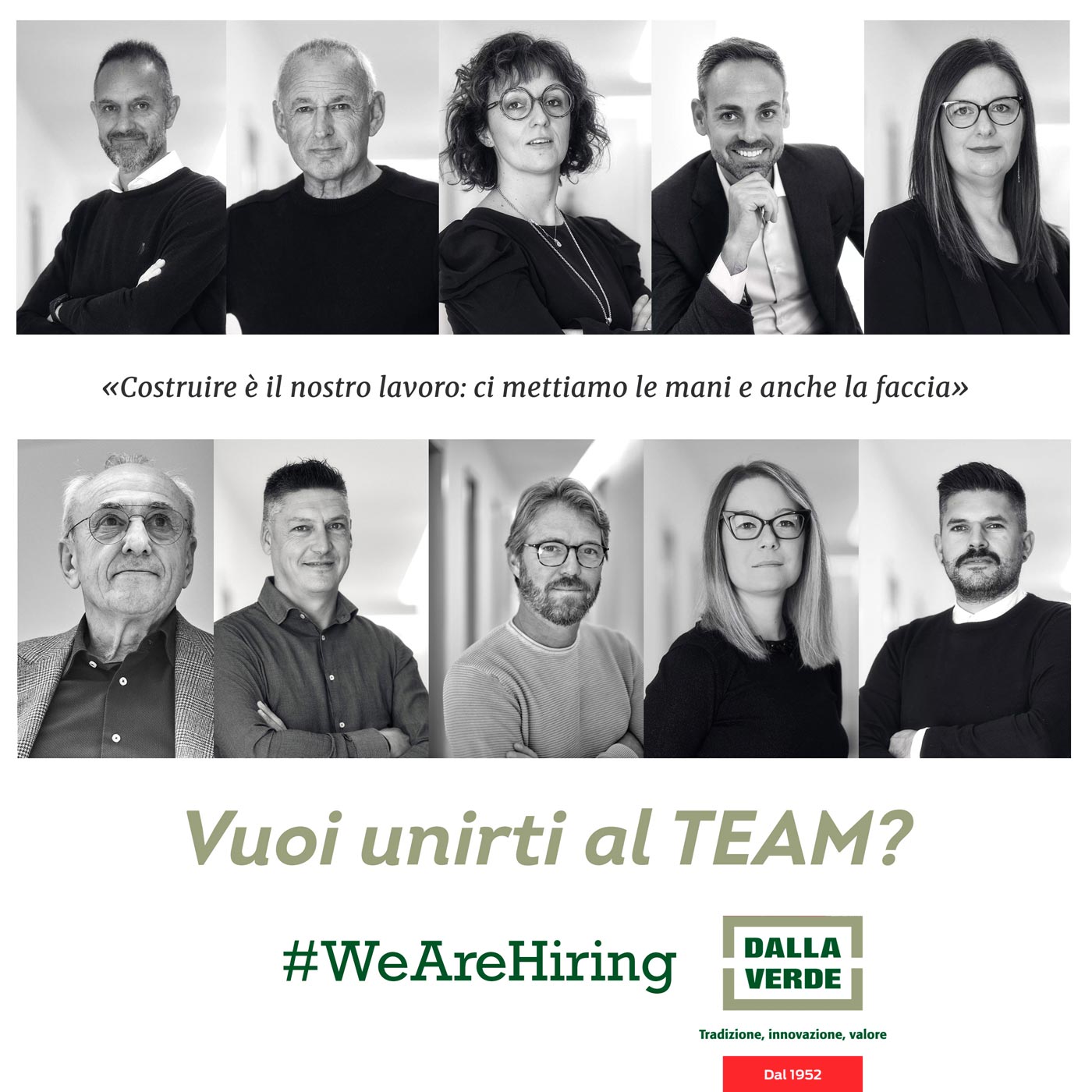lavora con noi Dalla Verde